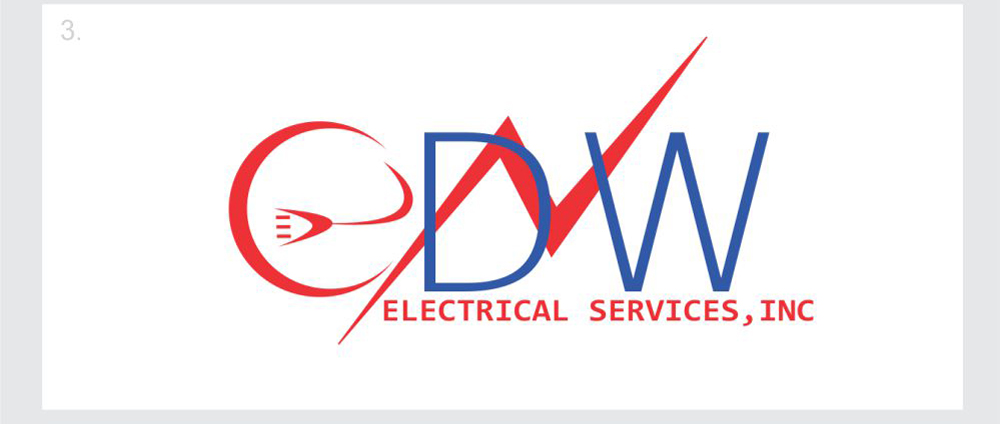 Diseño de Logo por ESolz Technologies para CDW Electrical Services, Inc. | Diseño #4826563