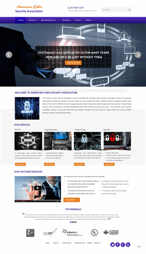 Web Design by pb for Kramer Communications | Design: #4832955