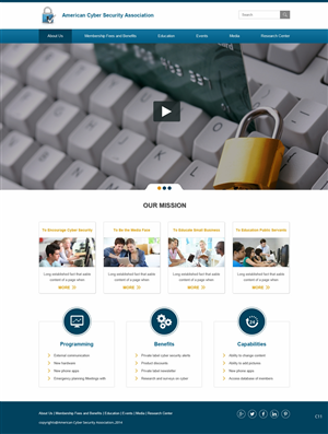 Web Design by pb for Kramer Communications | Design: #4832966