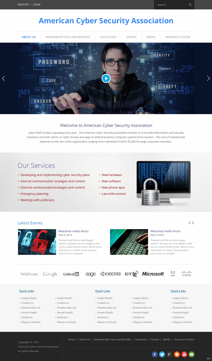 Web Design par pb pour Kramer Communications | Design #4832979