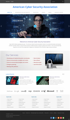 Web Design by pb for Kramer Communications | Design: #4832979