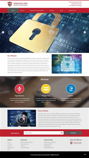 Web Design by pb for Kramer Communications | Design: #4836368