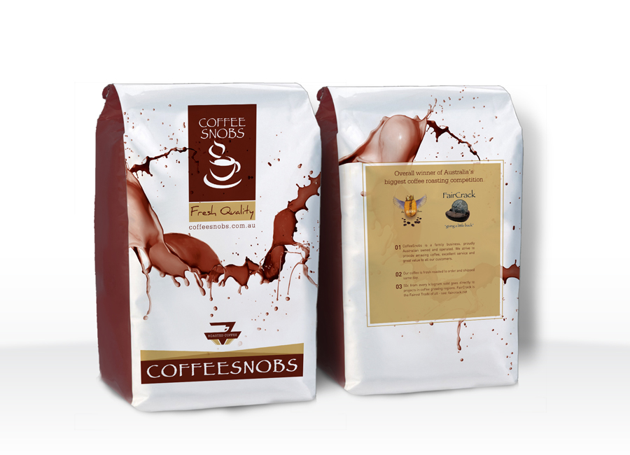 Packaging Design by Manoj Talsaniya for coffeesnobs | Design #1412472