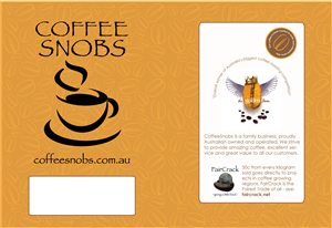 Verpackungs-Design von FCJ_GRAPHICS für coffeesnobs | Design: #1414194