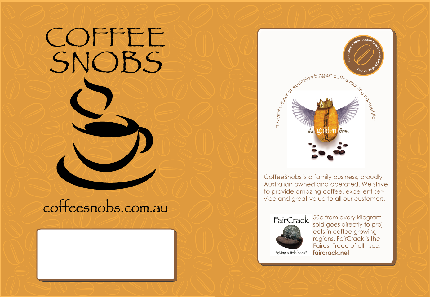 Packaging Design by FCJ_GRAPHICS for coffeesnobs | Design #1414261