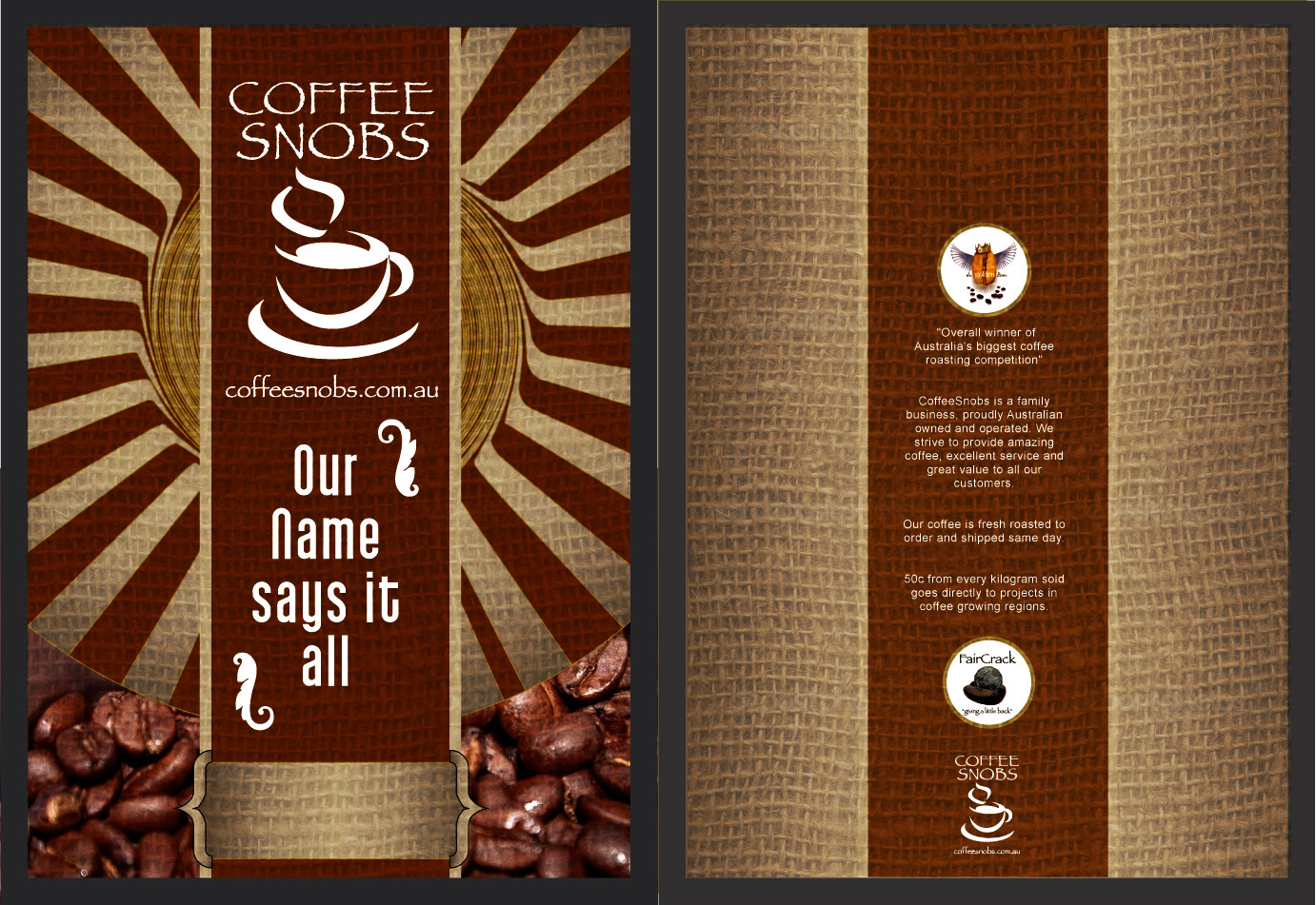 Packaging Design by connexis for coffeesnobs | Design #1405889