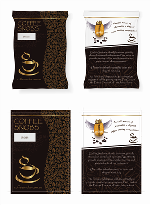 Packaging Design by kafdesigns for coffeesnobs | Design #1385123