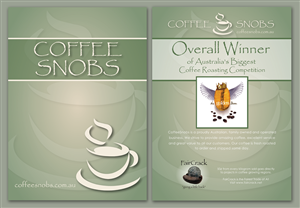Verpackungs-Design von LisaMarie für coffeesnobs | Design: #1413789
