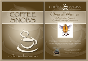 Packaging Design by LisaMarie for coffeesnobs | Design #1432111