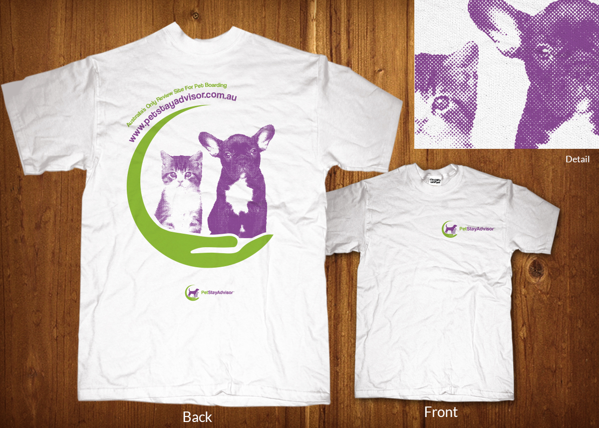 T-Shirt-Design von MNM für PetStayAdvisor Pty Ltd | Design #4873446
