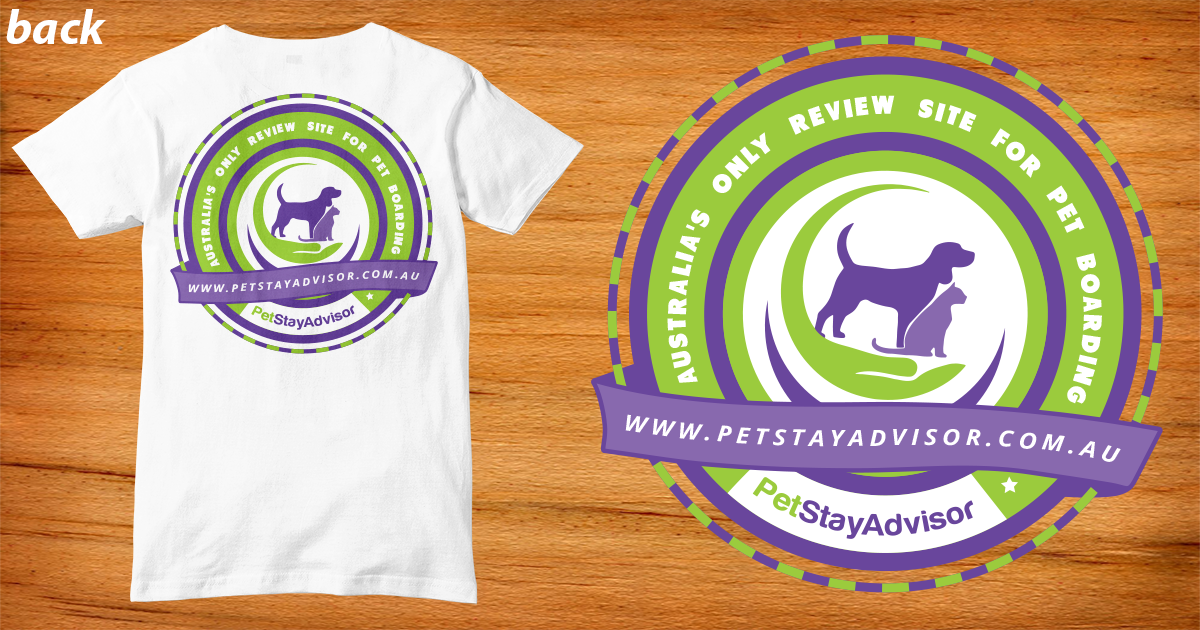 T-Shirt-Design von db1404 für PetStayAdvisor Pty Ltd | Design #4849854