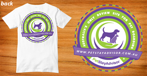 T-shirt Design by db1404 for PetStayAdvisor Pty Ltd | Design: #4849854