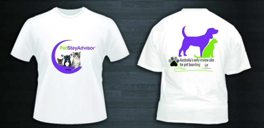 Design de T-shirt par ESolz Technologies pour PetStayAdvisor Pty Ltd | Design #4826575