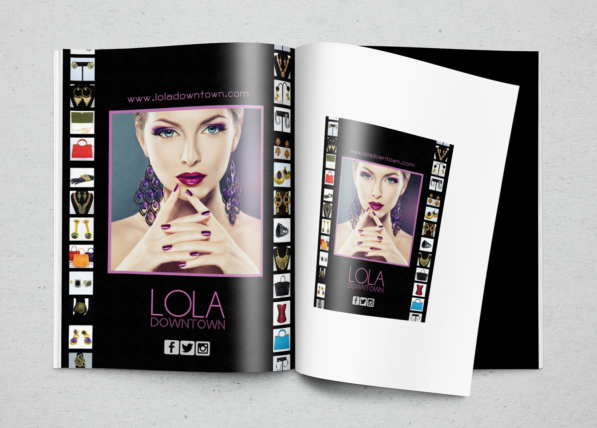 Diseño de Revista por EDEN B. DESIGN para Lola Downtown | Diseño #4865160