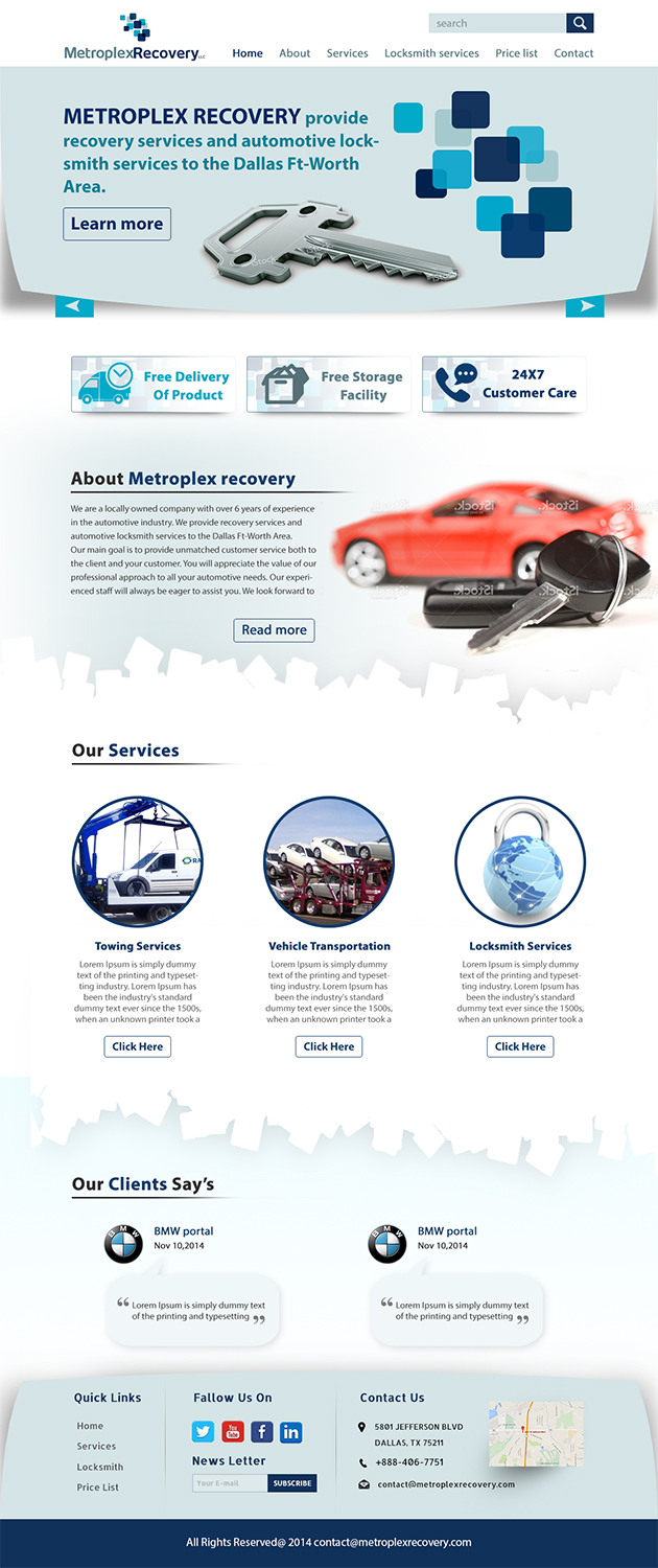 Diseño Web por Wings on web para este proyecto | Diseño #4865779