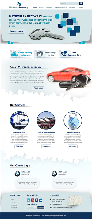 Web Design by Wings on web