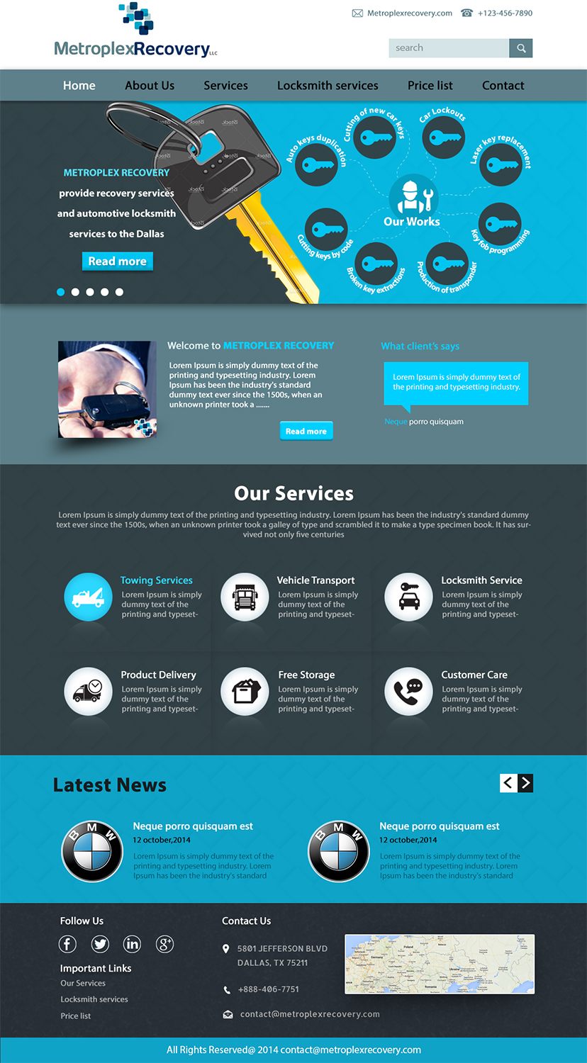 Diseño Web por Wings on web para este proyecto | Diseño #4893928