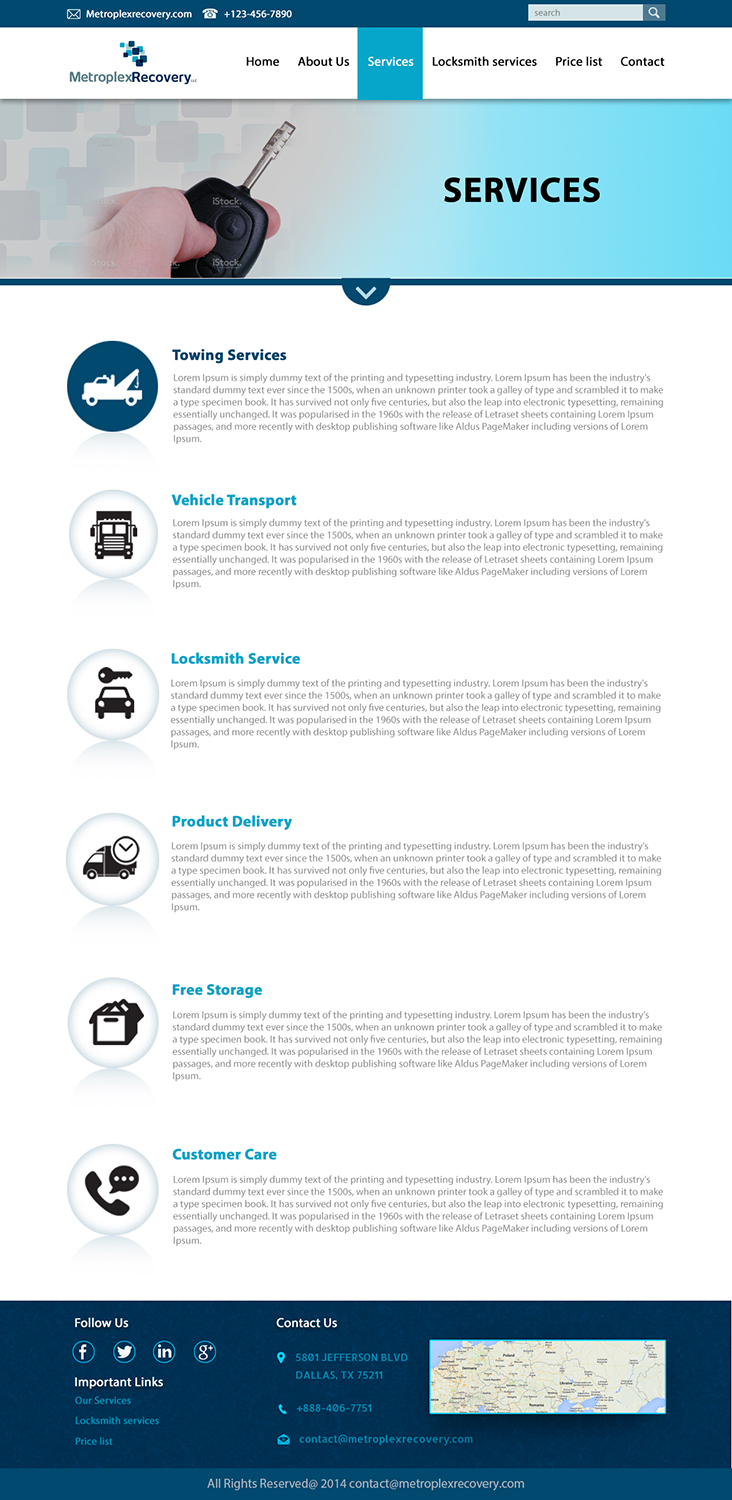 Web Design by Wings on web for this project | Design #4925083