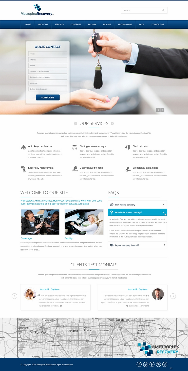 Web Design by pb for this project | Design #4836428