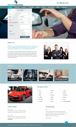 Web Design by pb for this project | Design: #4836444