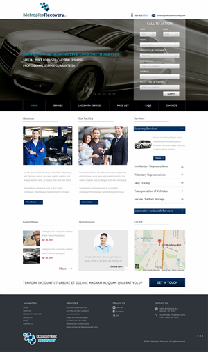 Web Design by pb for this project | Design: #4843068