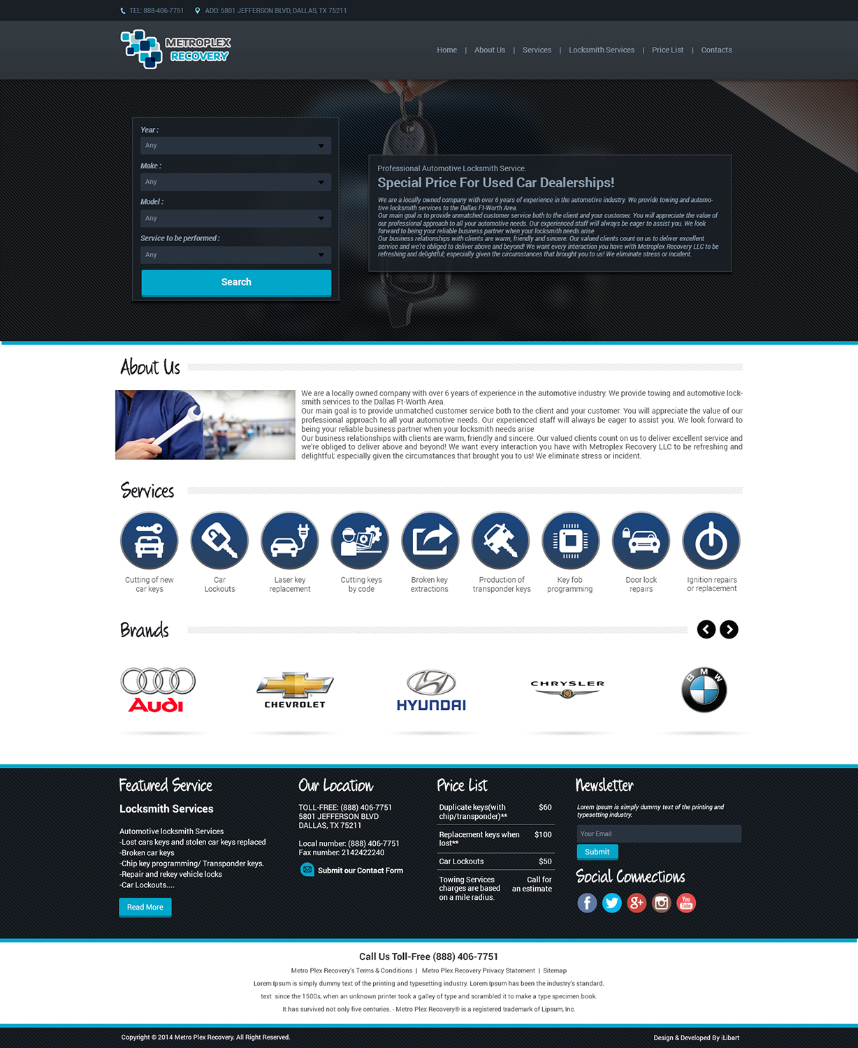 Web Design by iLibart for this project | Design #4884528