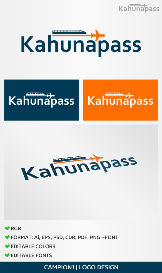Diseño de Logo por artsterdam para Kahunapass Inc. | Diseño #4907511