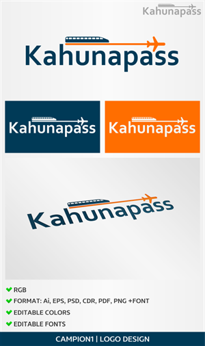 Diseño de Logo por artsterdam para Kahunapass Inc. | Diseño: #4907513