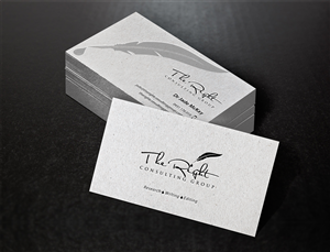 106 Feminine Elegant Business Card Designs For A In Australia Business Card Design 4891953 Submitted To Research Writing And Editing