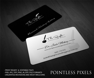 Business Card Design by Pointless Pixels India for this project | Design: #4852028