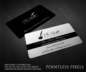 Business Card Design by Pointless Pixels India for this project | Design: #4852076