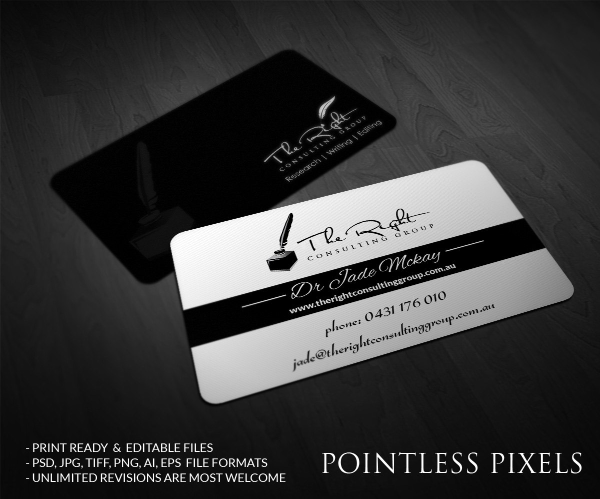 Diseño de Tarjeta de Presentación por Pointless Pixels India para este proyecto | Diseño #4852077