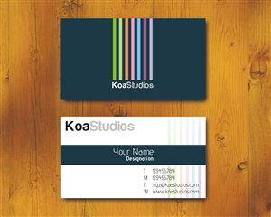 Business Card Design by Bluerays Designs