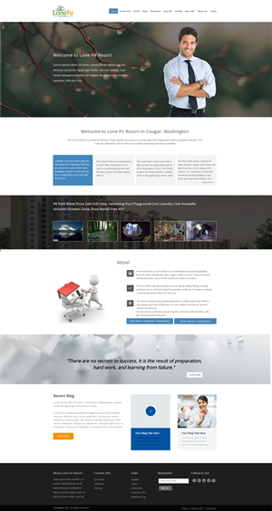 Wordpress Design by Cool_Amy