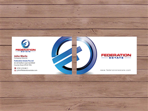 Business Card Design by Priyo Subarkah for Federation Estate Pty Ltd | Design: #232110