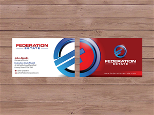 Business Card Design by Priyo Subarkah for Federation Estate Pty Ltd | Design: #232142