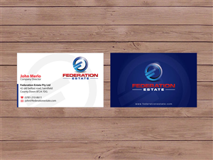 Business Card Design by Priyo Subarkah for Federation Estate Pty Ltd | Design: #233697