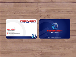Business Card Design by Priyo Subarkah for Federation Estate Pty Ltd | Design: #254254