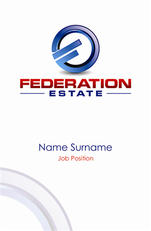 Diseño de Tarjeta de Presentación por Vespa Design para Federation Estate Pty Ltd | Diseño #237959