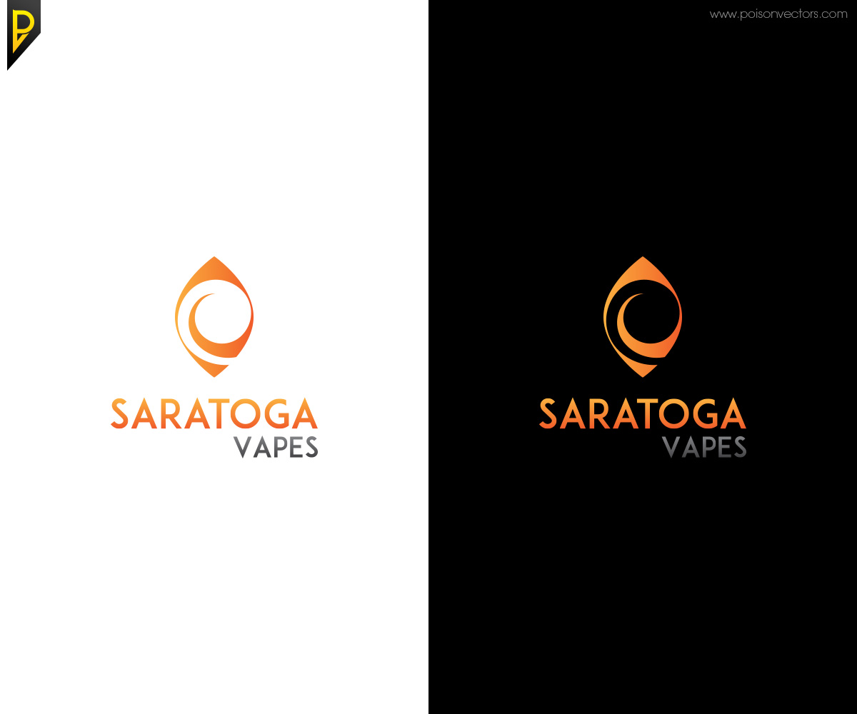 Logo Design by poisonvectors for Saratoga Vapor Store, LLC | Design #4828032
