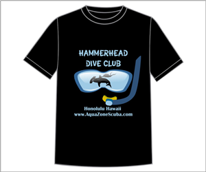 Hammerhead Dive Club | Design de T-shirt par S.S. Mulla