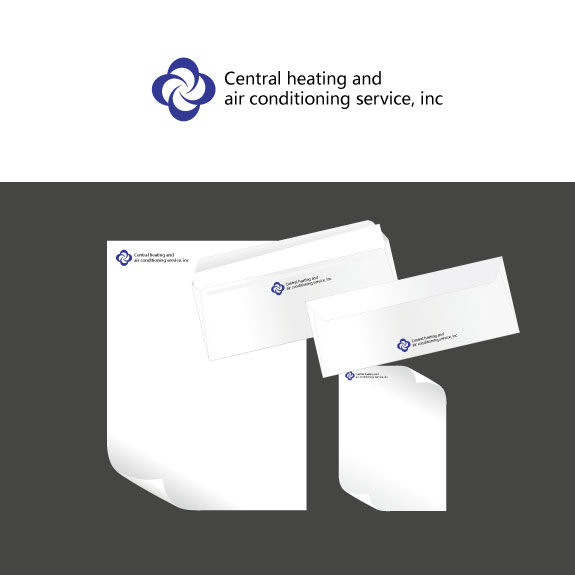Logo Design by Art Design for Central Heating and Air Conditioning Service, inc. | Design #1386679