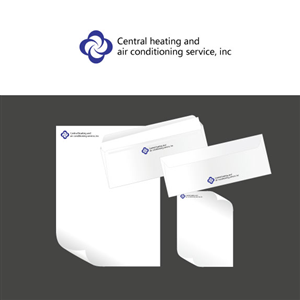 Logo Design by Art Design for Central Heating and Air Conditioning Service, inc. | Design #1386679