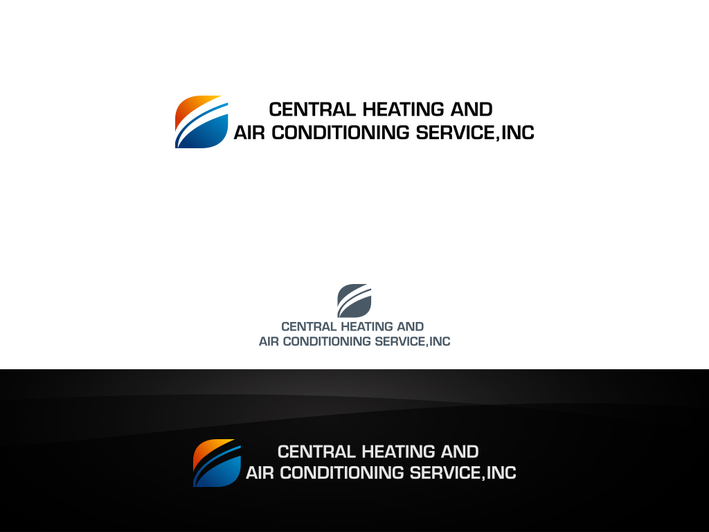 Logo Design by damakyjr for Central Heating and Air Conditioning Service, inc. | Design #1390466