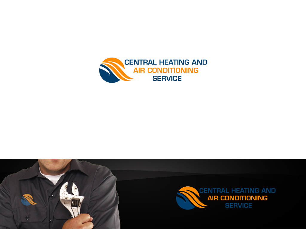 Logo Design by damakyjr for Central Heating and Air Conditioning Service, inc. | Design #1395955