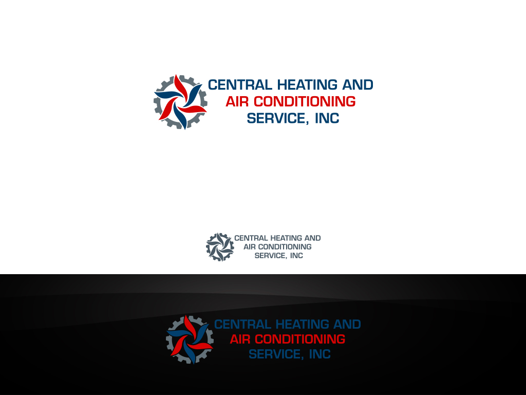 Logo Design by damakyjr for Central Heating and Air Conditioning Service, inc. | Design #1396816