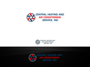 Logo Design by damakyjr for Central Heating and Air Conditioning Service, inc. | Design: #1396816