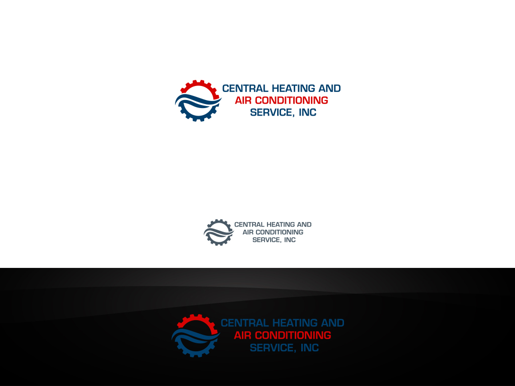 Logo Design by damakyjr for Central Heating and Air Conditioning Service, inc. | Design #1396822
