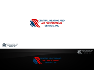 Logo Design by damakyjr for Central Heating and Air Conditioning Service, inc. | Design: #1405522
