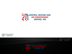 Logo Design by damakyjr for Central Heating and Air Conditioning Service, inc. | Design: #1405533